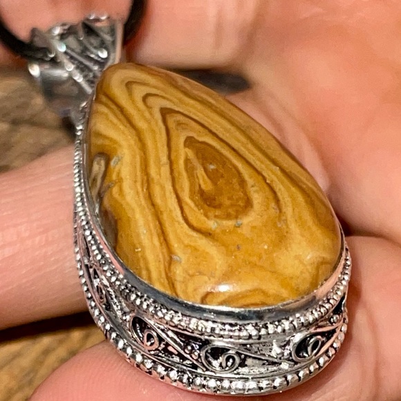 Australian Outback Jasper Pendant 2 1/4” - Picture 3 of 16